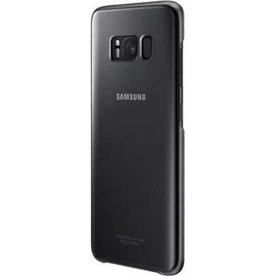 Samsung Clear Cover Case EF-QN950CBEGWW - оригинален кейс за Samsung Galaxy Note 8 (черен-прозрачен)