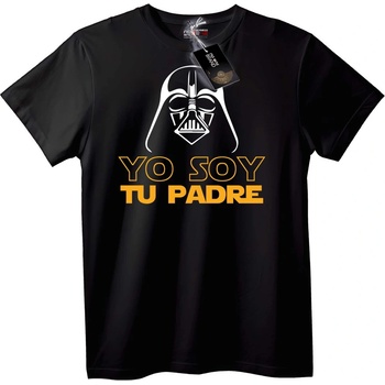 NOONEBRAND Тениска Darth Vader 'Аз Съм Твоят Баща' - M, White
