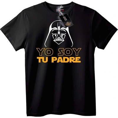 NOONEBRAND Тениска Darth Vader 'Аз Съм Твоят Баща' - M, White