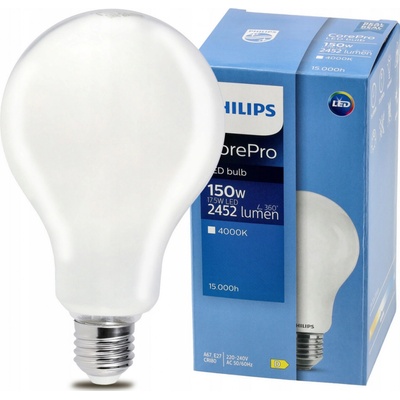 Philips LED žárovka E27 17,5W - 2452lm - 4000k Corepro Premium