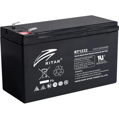 Батерия за UPS RITAR, 12V/3.2 Ah | RITAR-RT1232 (RITAR-RT1232)