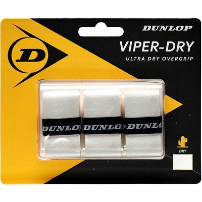 Dunlop Viper-Dry 3 ks white