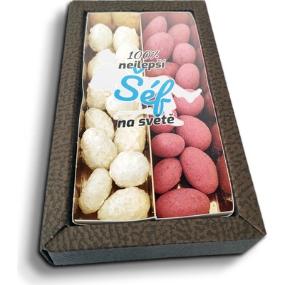 Sablio Mandle v čokoládě 100% nejlepší šéf na světě 2x 80 g