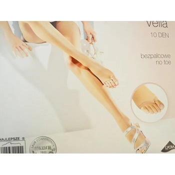 Image 1 of Фин дамски чорапогащник с отвор на пръстите - 10 den