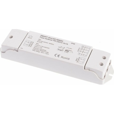 T-LED SMART přijímač dimLED Tuya PR 230TU 3x1A
