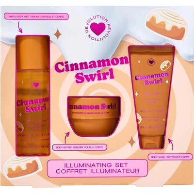 I Heart Revolution Подаръчен комплект Cinnamon Swirl, 3 части