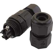 FK technics Kabelová spojka vodotěsná "I" 3x2,5 mm MINI 16A IP68