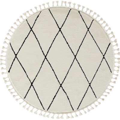 My Flair Moroccan Fantasy weiß černobílá