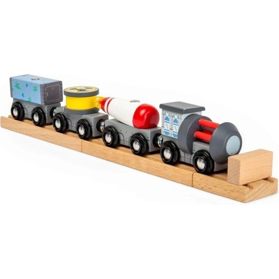 Bigjigs Rail Drevený vesmírny vláčik
