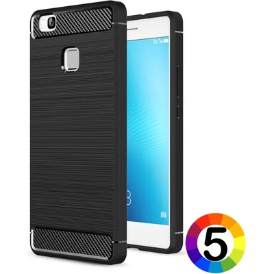 Huawei P9 Lite Удароустойчив Carbon Fiber Калъф и Протектор