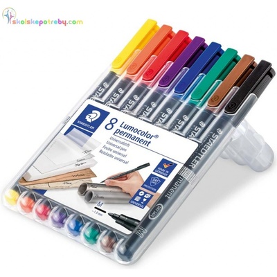 STAEDTLER Lumocolor 317 M 8 ks