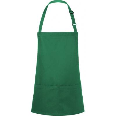 G.Gastro Karlowsky Zástěra s laclem krátká Basic lesní zelená D9785628