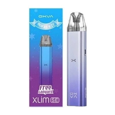 OXVA Xlim Se Bonus Pod elektronická cigareta 900 mAh Purple Silver 1 ks