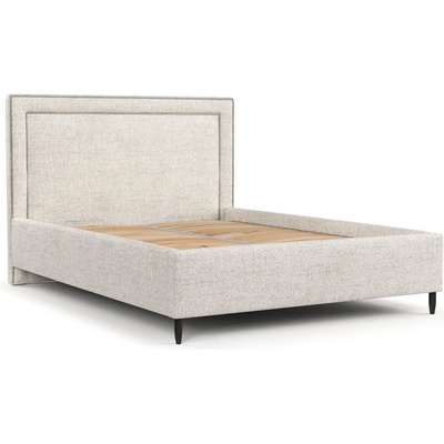 Maison de Reve Кремаво тапицирано двойно легло с място за съхранение с включена подматрачна рамка 140x200 cm Baleine - Maison de Rêve (BALEINE140_MDR_P4_NEV02_M0_NF_T0_L32)