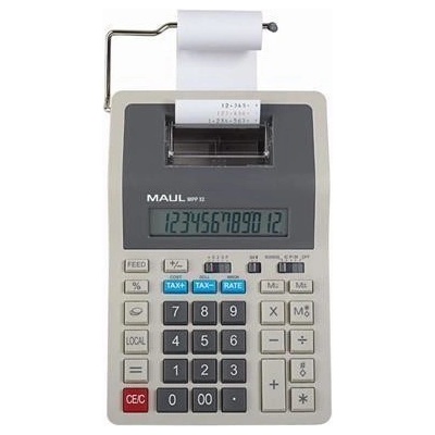 Maul Kalkulačka MPP 32, tisk, 12 číslic, s tiskárnou-2 barvy, MAUL 7272084 261846