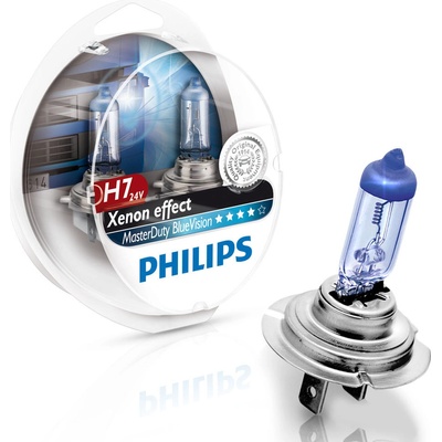 Philips MasterDuty BlueVision H7 PX26d 24V 70W 2 ks