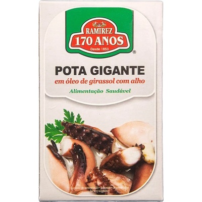 Ramirez Chobotnica v slnečnicovom oleji s cesnakom 120 g
