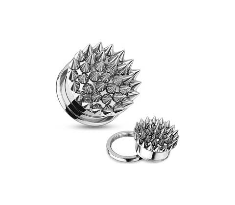 Piercingate plug s bodláky PTP00187
