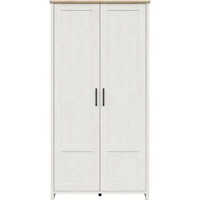 Black Red White Двукрилен гардероб loksa szf2d