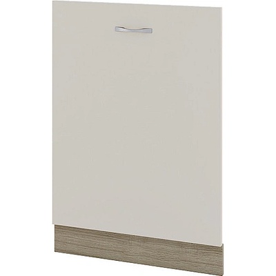 ИРИМ Врата с цокъл за вградена съдомиялна Сити АРС-39 дъб сонома арвен / сатен 60 см