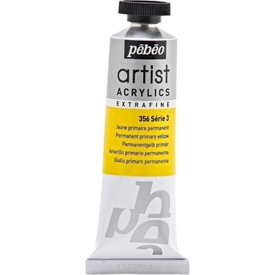 Pébéo Artist АКРИЛНА боя Permanent Primary Yellow 37 ml 1 бр (908-356)