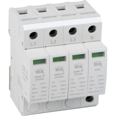 Svodič přepětí KSPD-TT 275/160 3P+N