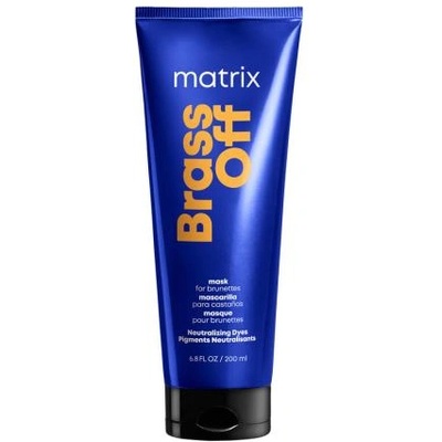 Matrix Brass Off Mask маска за премахване на жълти оттенъци за руса коса 200 ml за жени