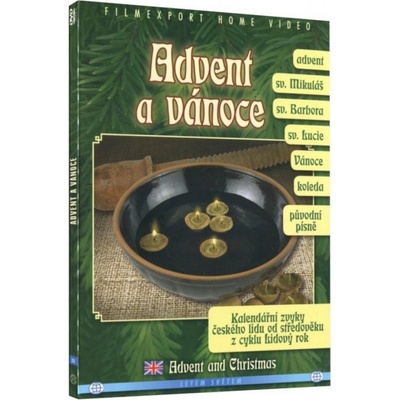 Advent a Vánoce, digipack DVD