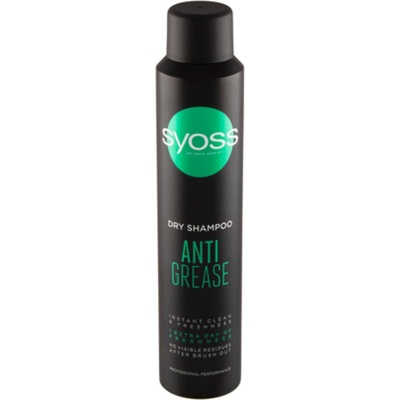 Syoss Anti Grease Dry šampon 200 ml