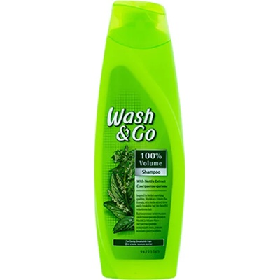 Wash&Go шампоан за коса, Коприва , 360мл