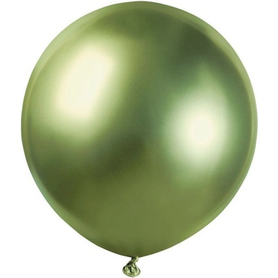 SMART Balónek chromovaný 48 cm lesklý zelený KIWI