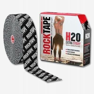 RockTape Bulk logo black H2O 5 cm x 32 m