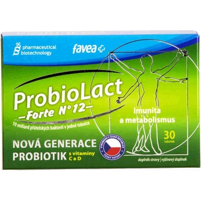 Favea ProbioLact Forte N°12 30 toboliek