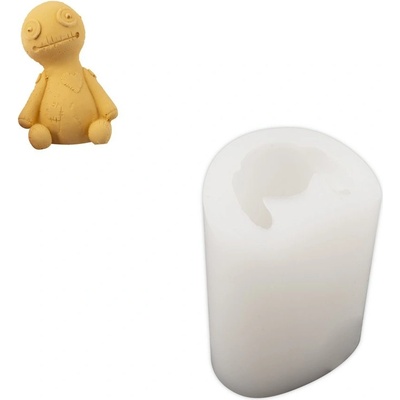 Manumi Silikonová forma na odlévání kreativní hmoty Woodoo 75x63x107mm 1 ks
