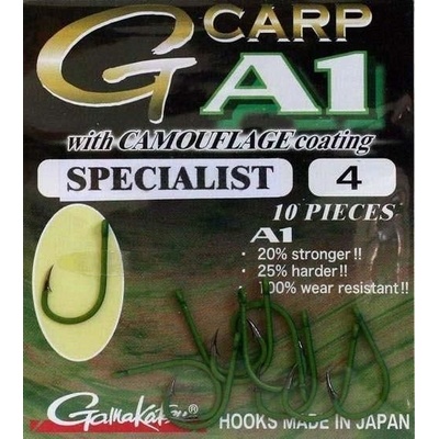 Gamakatsu G-Carp Specialist CAMOU A1 veľ.6 10 ks