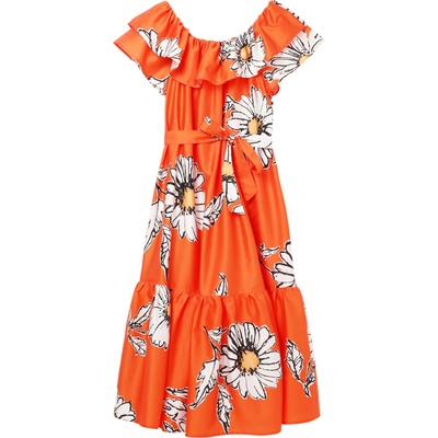 Desigual Лятна рокля 'Daisy' оранжево, размер L