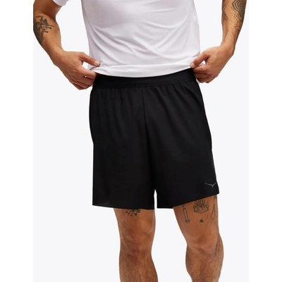 HOKA ONE ONE GLIDE 7" SHORT WITH BRIEF 1151079-BLK BLACK