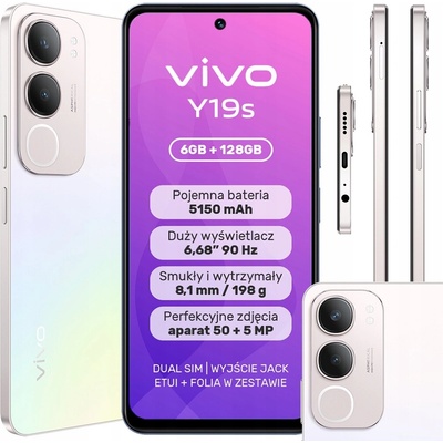 Vivo Y19s 6GB/128GB Light Silver – Zboží Živě Vivo Y19s 6GB/128GB Light Silver – Zboží Živě