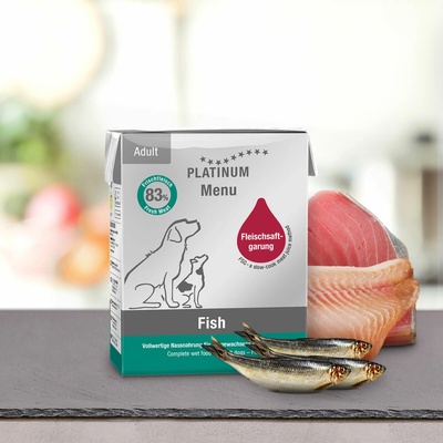 Platinum Natural Menu Adult Pure Fish 12 x 185 g
