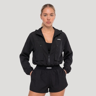 GymBeam Дамско яке Flow Black XS