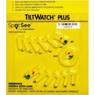 Indikátor preklopenia TILTWATCH PLUS