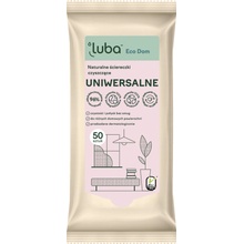 LUBA Eco Přírodní čistící ubrousky Univerzální 50 ks