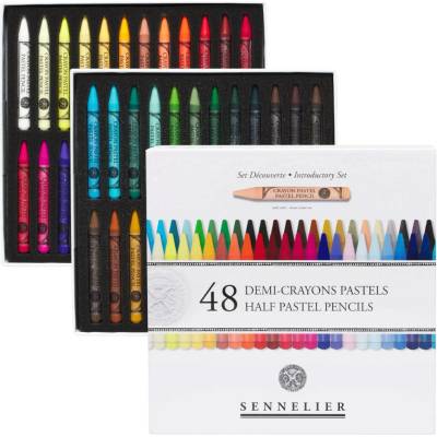 Sennelier sada pastelů v tužce 48 ks polovičních