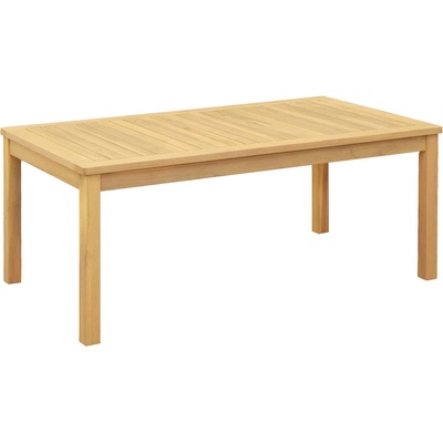 vidaXL Масичка за кафе Светъл акация 110 x 60 x 45 cm (42026785)