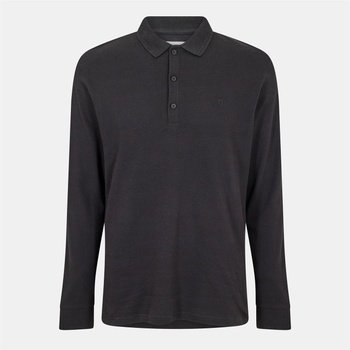 Peter Werth Блуза с яка Peter Werth Men's Barone Long Sleeve Polo Shirt - Black