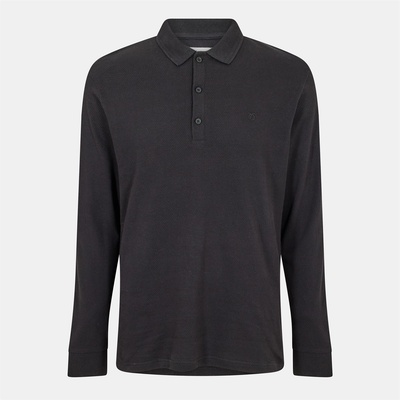 Peter Werth Блуза с яка Peter Werth Men's Barone Long Sleeve Polo Shirt - Black