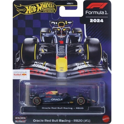 Mattel Hot Wheels Premium Formula 1 Oracle Red Bull Racing RB20 #1) JBM12
