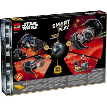 Image 1 of LEGO® Star Wars™ SMART Play - Darth Vader's TIE Fighter (75421)