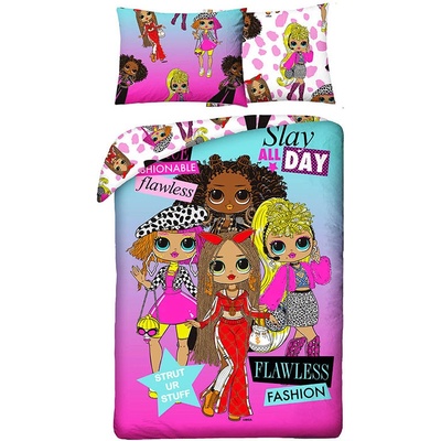 Halantex Obliečky L.O.L. Surprise OMG Fashion Bavlna 140x200 70x90