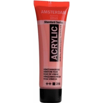 Amsterdam akrylová farba 20 ml 316 benátska ružová